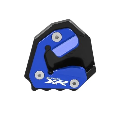 CHLKEAMEE Seitenständer CNC-Ständer-Verlängerungsplatte Für B&M&W S1000XR S 1000XR S 1000 XR 2020 2021 2022 2023 Seitenständer-Stützplatte Vergrößerungspad(11) von CHLKEAMEE