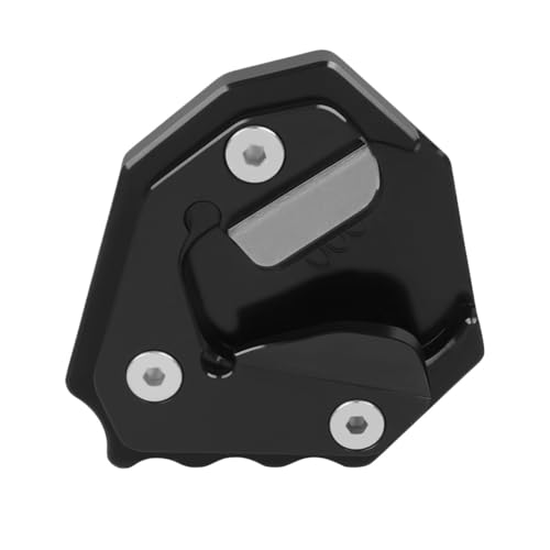 CHLKEAMEE Seitenständer CNC-Ständer-Verlängerungsplatte Für B&M&W S1000XR S 1000XR S 1000 XR 2020 2021 2022 2023 Seitenständer-Stützplatte Vergrößerungspad(Black-no Logo) von CHLKEAMEE
