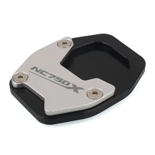 CHLKEAMEE Seitenständer Für HO&N&DA XADV-750 XADV 750 NC750X NC 750X 2021-2023 Motorrad CNC Seitenständer Pad Platte Kickstand Enlarger Support Extension(6) von CHLKEAMEE