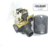 CHM GmbH® Druckschalter Set für Gartenpumpe oder Hauswasserwerk Druckwächter Druckkessel von CHM