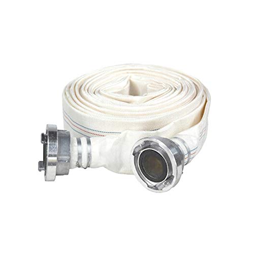 30 m Bauschlauch 2" Feuerwehrschlauch C-Storz Schlauch Flachschlauch Druck 8 bar + Storzkupplung für den Pumpeanschluß.… von CHM GmbH