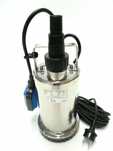 CHM GmbH® Flachsaugpumpe Edelstahl 750 Watt Kellerpumpe, Tauchpumpe, Poolpumpe von CHM GmbH
