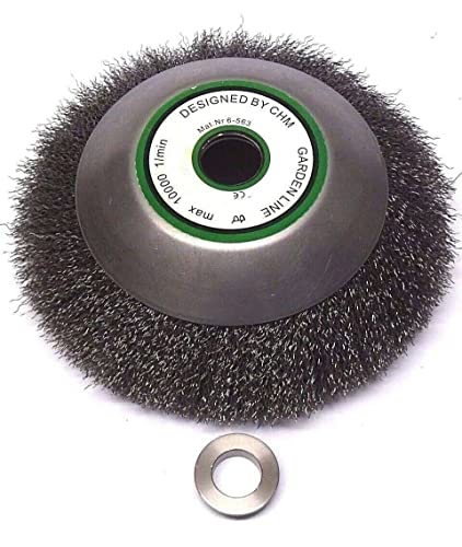 CHM GmbH® Unkrautbürsten passend für Stihl FS 350 Motorsense Freischneider mit Aufnahme 200 x 20 mm (1, Soft weich) von CHM GmbH