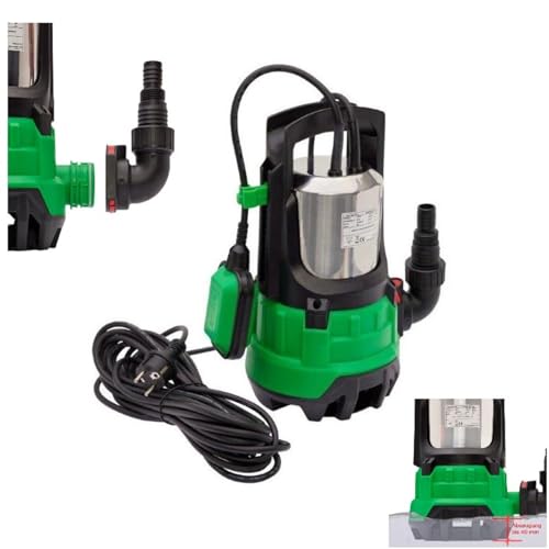 CHM GmbH Tauchpumpe Schmutzwasserpumpe 15000 l/h 1100 Watt für Partikel bis 25mm mit 360° Winkeladapter von CHM GmbH