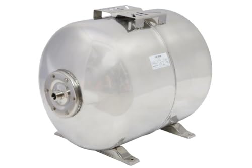 CHM GmbH® Membrankessel Edelstahl 100 Liter Druckkessel max. 10 Bar Ausdehnungsgefäß für Hauswasserwerk Drucktank von CHM GmbH