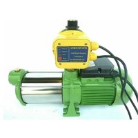 CHM GmbH® Gartenpumpe mit Druckschalter Wasserpumpe, Kreiselpumpe Edelstahl 5,5 Bar 8000 L/h von CHM