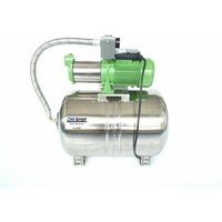 CHM - GmbH® Hauswasserwerk 100L Edelstahlkessel 1100 Watt Kreiselpumpe 5 Bar mit Druckschalter von CHM