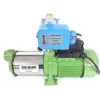 GmbH® Gartenpumpe mit Druckschalter, Kreiselpumpe Edelstahl 5,5 Bar 8000 L/h - CHM von CHM