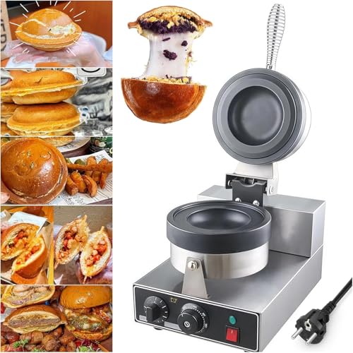 Elektrische UFO Burgerpresse – Electric Burger Press | Gewerbliche Hamburgerpresse mit antihaft-Teflon-Beschichtung & Edelstahlgehäuse – Profi Patty-Maker für Restaurant, Imbiss & Heimküche (1 Köpfe) Elektrische UFO Burgerpresse – Electric Burger Press | Gewerbliche Hamburgerpresse mit antihaft-Teflon-Beschichtung & Edelstahlgehäuse – Profi Patty-Maker für Restaurant, Imbiss & Heimküche (1 Köpfe) von CHMAIDEU