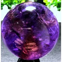 Amethyst Kugel/Amethyst Lila Quarz/Besonderes Geschenk/Chakra/Feng Shui/Heilkristall von CHMineralCollection