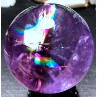 Amethyst Kugel/Amethyst Lila Quarz/Besonderes Geschenk/Chakra/Feng Shui/Heilkristall von CHMineralCollection