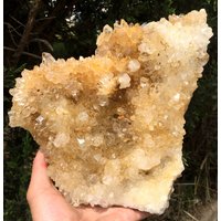 Large Natural Raw Himalaya Clear Achtsangance Quartz Cluster/White Cluster/Receiver Generator Quartz-Reflect Light-2659 G von CHMineralCollection
