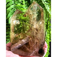 Natürliche Große Transparente Kopf Gelb Citrin Kristall Quarz Punkt/Citrin Turm/Besondere Geschenk/Heilung Kristall/Feng Shui /Energie Stein von CHMineralCollection