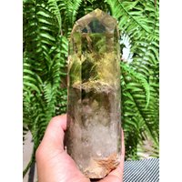 Natürlicher Großer Transparenter Gelber Citrin Bergkristall/Citrin Turm/Besonderes Geschenk/Heilkristall/Feng Shui/Energiestein von CHMineralCollection