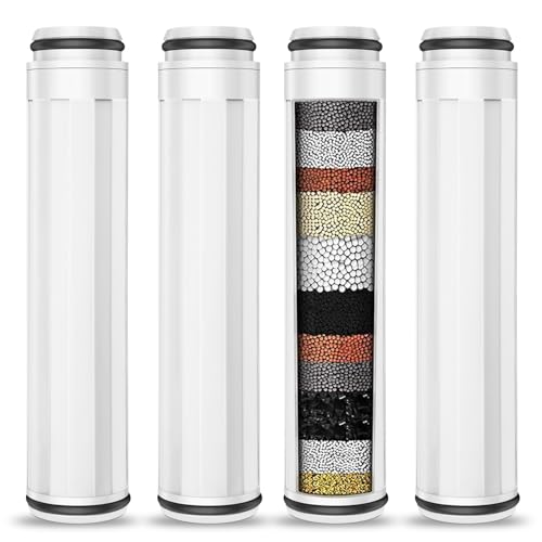 Ersatzfilter für Duschkopf, kompatibel mit Feelso-Handbrausekopf, 4 Stück Ersatzfilter für Duschkopf, kompatibel mit Feelso-Handbrausekopf, 4 Stück von CHNPOFNT