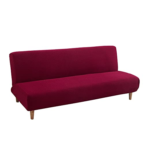 CHNSHOME Armlose Sofa Schonbezüge Stretch Sofabezug sofaüberwurf ohne armlehnen Sofabett Schonbezug Faltbare armlose Sofa-Schonbezug dick von CHNSHOME