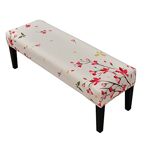 CHNSHOME Bankbezüge Esszimmer Bankbezüge Stretch Sitzbezug für Sitzbank Esszimmer Seitenbank Schonbezug Bankschoner für Wohnzimmer Schlafzimmer Küche von CHNSHOME