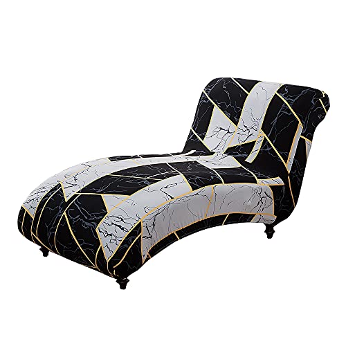 Chaiselongues Schonbezüge für Wohnzimmer Chaiselongue Abdeckung Stretch Liegesessel Schonbezug Relaxliege Sessel Loungeliege Schutzhülle von CHNSHOME