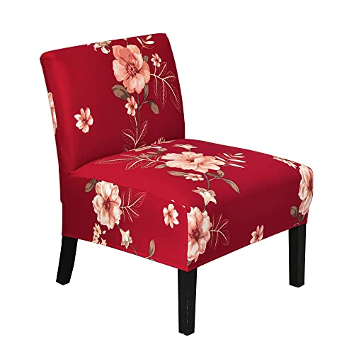 CHNSHOME Sesselbezug 1 Sitzer ohne Armlehnen Stretch Accent Stuhlhussen Stuhlbezug ohne Armlehnen Sesselbezug Stuhlschutz Stuhlbezug Stretch von CHNSHOME