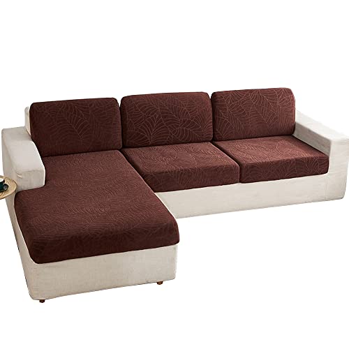 CHNSHOME Sofa Sitzkissenbezug L Form sofabezug Stretch sofaüberwurf wasserabweisend Sofabezug Kissenbezug Schonbezüge Sofa Sitzbezüge von CHNSHOME