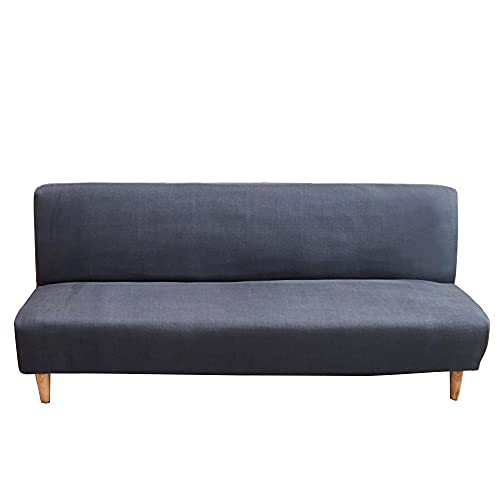 CHNSHOME Sofabezug ohne armlehnen Stretch Armlose sofaüberwurf Sofahusse Ohne Armlehne 2 sitzer Sofa Abdeckung Schlafsofa bezug von CHNSHOME