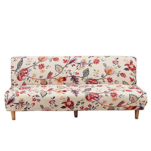 Sofabezug ohne armlehnen Stretch Armlose sofaüberwurf Sofahusse Ohne Armlehne 3 sitzer Sofa Abdeckung Schlafsofa bezug von CHNSHOME