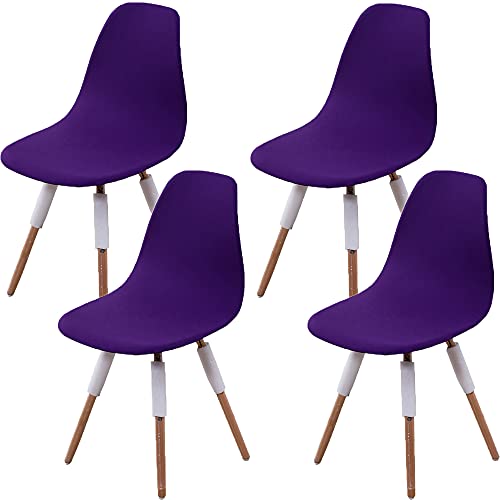 CHNSHOME Stuhlhusse Esszimmerstühle Scandinavian Stuhlhussen Stretch skandinavische Esszimmerstühle Küchenstuhl Schonbezüge 4 Stück von CHNSHOME