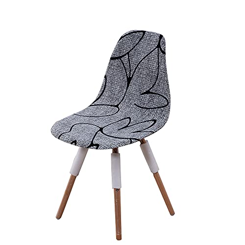 CHNSHOME Stuhlhusse Esszimmerstühle Scandinavian Stuhlhussen Stretch skandinavische Esszimmerstühle Küchenstuhl Schonbezüge 6 Stück von CHNSHOME