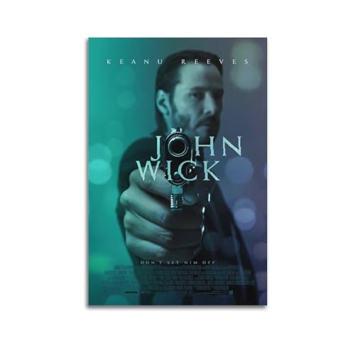 CHNT John Wick Poster, Wandkunst, Leinwandgemälde, Wohnzimmer, Schlafzimmer, Heimdekoration, Büro, Wandposter, Fitnessstudio, Kunstmalerei, 40 x 60 cm CHNT John Wick Poster, Wandkunst, Leinwandgemälde, Wohnzimmer, Schlafzimmer, Heimdekoration, Büro, Wandposter, Fitnessstudio, Kunstmalerei, 40 x 60 cm von CHNT