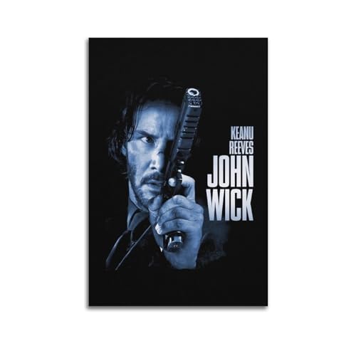 CHNT John Wick Poster, Wandkunst, Leinwandgemälde, Wohnzimmer, Schlafzimmer, Heimdekoration, Büro, Wandposter, Fitnessstudio, Kunstmalerei, 50 x 75 cm CHNT John Wick Poster, Wandkunst, Leinwandgemälde, Wohnzimmer, Schlafzimmer, Heimdekoration, Büro, Wandposter, Fitnessstudio, Kunstmalerei, 50 x 75 cm von CHNT