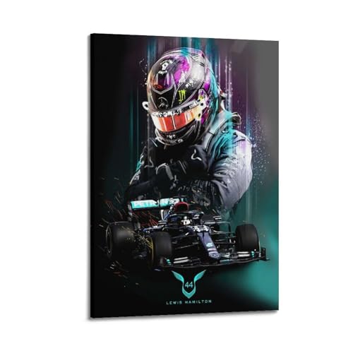 CHNT Lewis Hamilton Poster, Wandkunst, Leinwandgemälde, Wohnzimmer, Schlafzimmer, Heimdekoration, Büro, Wandposter, Fitnessstudio, Kunstmalerei, 20 x 30 cm CHNT Lewis Hamilton Poster, Wandkunst, Leinwandgemälde, Wohnzimmer, Schlafzimmer, Heimdekoration, Büro, Wandposter, Fitnessstudio, Kunstmalerei, 20 x 30 cm von CHNT
