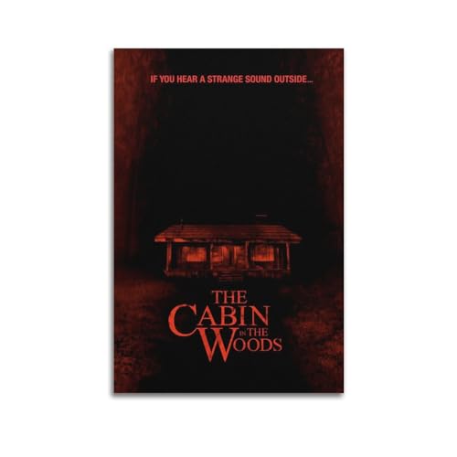 CHNT Poster "The Cabin In The Woods" auf Leinwand, Gemälde, Wohnzimmer, Schlafzimmer, Heimdekoration, Büro, Wandposter, Fitnessstudio, Kunstmalerei, 60 x 90 cm CHNT Poster "The Cabin In The Woods" auf Leinwand, Gemälde, Wohnzimmer, Schlafzimmer, Heimdekoration, Büro, Wandposter, Fitnessstudio, Kunstmalerei, 60 x 90 cm von CHNT