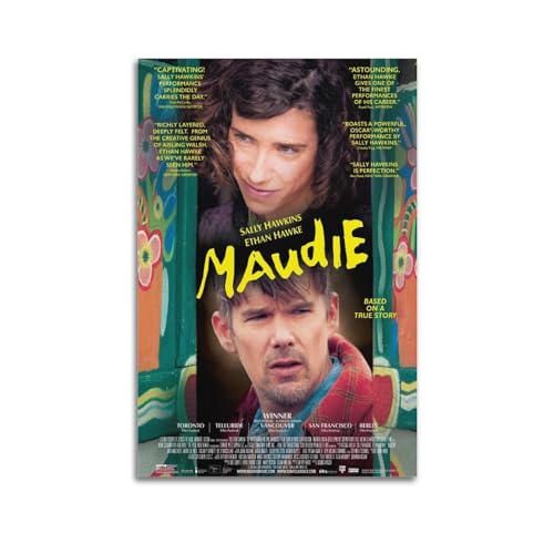 Maudie Filmposter, Wandkunst, Leinwandgemälde, Wohnzimmer, Schlafzimmer, Heimdekoration, Büro, Wandposter, Fitnessstudio, Kunstmalerei, 20 x 30 cm von CHNT