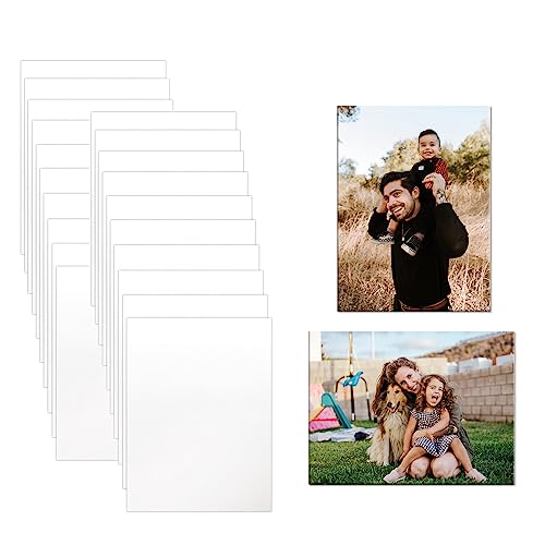 CHONOVO 20 Stück Sublimations-Foto-Rohlinge 20,3 x 25,4 cm Metall Sublimationsschild Rohlinge Aluminium Sublimation Blank DIY Foto Schild Wandrahmen Poster für Wohnzimmer Schlafzimmer Weiß (Dicke 0,45 CHONOVO 20 Stück Sublimations-Foto-Rohlinge 20,3 x 25,4 cm Metall Sublimationsschild Rohlinge Aluminium Sublimation Blank DIY Foto Schild Wandrahmen Poster für Wohnzimmer Schlafzimmer Weiß (Dicke 0,45 von CHONOVO