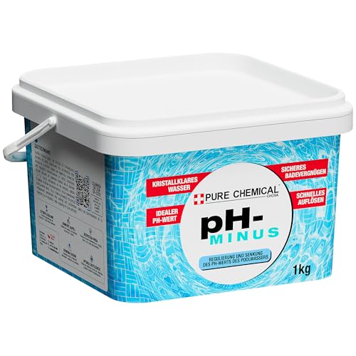 CHOSA - PH-Wert Senker Pool 1kg - ph Minus Granulat - Ph-Regulator für Swimmingpools – Senkt den pH-Wert- senkt schnell den pH-Wert des Wassers in Schwimmbädern, Whirlpools oder Jacuzzis CHOSA - PH-Wert Senker Pool 1kg - ph Minus Granulat - Ph-Regulator für Swimmingpools – Senkt den pH-Wert- senkt schnell den pH-Wert des Wassers in Schwimmbädern, Whirlpools oder Jacuzzis von CHOSA