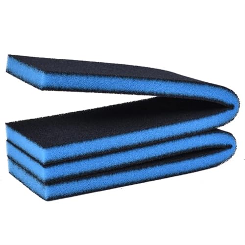 Aquarium-Filterschwamm-Pad, Aquarium Filterwatte Aktivkohle Filtermedium Bio-Schwamm(40x30x2cm) von CHOUXUANGA