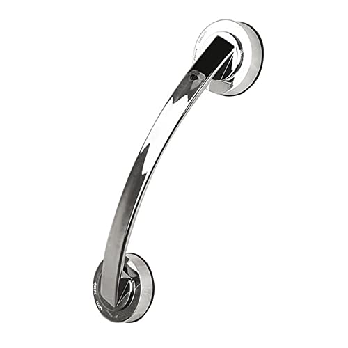 Badezimmer-Haltegriffe Edelstahl gebogener Haltegriff Haltegriffe Badewannengriffe Leistungsstarke Handläufe mit Saugnapf Wandmontierte Badezimmer-Badewannenhandläufe Ältere und Handläufe Haltegriffe( von CHOUXUANGA