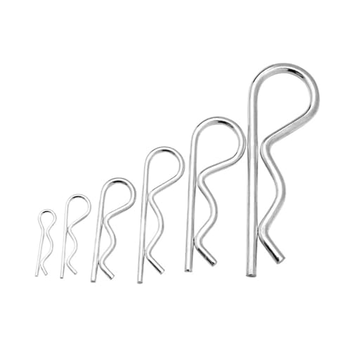 CHOUXUANGA R-Clipstift, M1 M1.2 M1.6 M1.8 M2 M2.5 M3 M3.5 M4 304 Edelstahl R Typ Federsplint Wellenform Split Clip for Auto(1.8x35mm 20pcs) von CHOUXUANGA