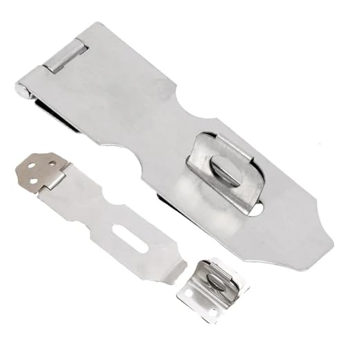 CHOUXUANGA Türvorhängeschloss-Haspe, Türschrank-Schubladenschlösser Diebstahlsicherung Haspe Türriegel Schlossschnalle for Türbeschläge Zubehör(2pcs,2 inches) von CHOUXUANGA