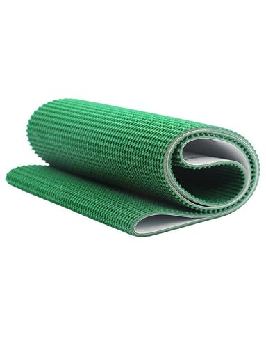 PVC-Transmissionsförderband, Förderband-Desktop-Ersatz-PVC-Band, PVC-Grün-Transmissionsförderband-Industrieband for Produktionslinien von Verpackungsanlagen(135x23cm/53.1x9in) von CHOUXUANGA