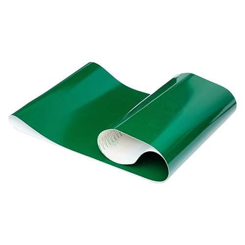 PVC-Transmissionsförderband, grünes, Industrieband for Produktionslinien von Verpackungsanlagen, 50 cm Breite(50x200x0.5cm) von CHOUXUANGA