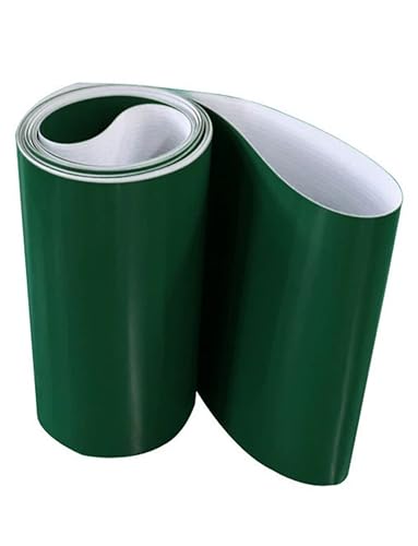 PVC-Transmissionsförderband, verschleißfestes PVC-Förderband, Trommelförderband, O-Typ-Flachfördermaterial, Gummiplattenrolle for den Gepäcktransport auf Flughäfen(25x180cm/9.8x70.9in) von CHOUXUANGA
