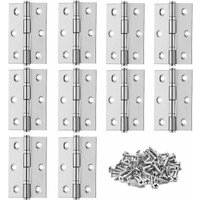 10 Stück Türscharniere, Edelstahlscharniere, unsichtbare Scharniere von CHOYCLIT