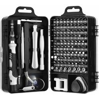 115-in-1-Mini-Präzisionsschraubendreher-Set – Schwarz, für Haushaltsgeräte, Elektronik, Uhren usw. 115-in-1-Mini-Präzisionsschraubendreher-Set – Schwarz, für Haushaltsgeräte, Elektronik, Uhren usw. von CHOYCLIT