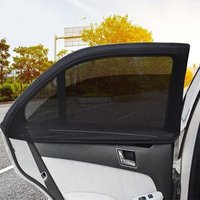 Auto-Sonnenschutz, Auto-Sonnenschutz, Fensterschutz, 2er-Set, Auto-Fenster-Sonnenschutz, kompatibel mit den meisten Fahrzeugen, einfache Installation von CHOYCLIT