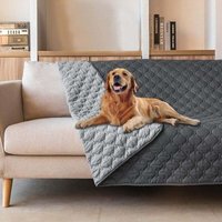 CHOYCLIT 100 % wasserdichte doppelseitige Hundedecke – weiche Haustierdecke – wendbarer Möbelschutzbezug für Sofa, Auto – für Welpen, Katzen und CHOYCLIT 100 % wasserdichte doppelseitige Hundedecke – weiche Haustierdecke – wendbarer Möbelschutzbezug für Sofa, Auto – für Welpen, Katzen und von CHOYCLIT