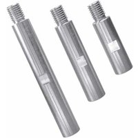 CHOYCLIT 3 STÜCKE Winkelschleifer-Verlängerungsstange aus Aluminiumlegierung, M14-Winkelschleifer-Verlängerung, 75 mm, 100 mm, 140 mm, Hebel, CHOYCLIT 3 STÜCKE Winkelschleifer-Verlängerungsstange aus Aluminiumlegierung, M14-Winkelschleifer-Verlängerung, 75 mm, 100 mm, 140 mm, Hebel, von CHOYCLIT
