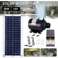 CHOYCLIT 800L/H Ultra Leise Bürstenlose Solar Wasserpumpe SubSN Motor Garten Brunnen Dekoration CHOYCLIT 800L/H Ultra Leise Bürstenlose Solar Wasserpumpe SubSN Motor Garten Brunnen Dekoration von CHOYCLIT