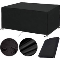 CHOYCLIT Gartenmöbel-Abdeckung, 200 x 100 x 75 cm, Gartentisch-Abdeckung, wasserdicht, winddicht, UV-beständig, kältebeständig, Oxford-Gewebe, von CHOYCLIT