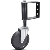 CHOYCLIT Hochleistungs-Torrolle mit Federmechanismus für Schwingtore aus Holz und Metallrohren, kleines Stützrad für Zauntore mit universeller CHOYCLIT Hochleistungs-Torrolle mit Federmechanismus für Schwingtore aus Holz und Metallrohren, kleines Stützrad für Zauntore mit universeller von CHOYCLIT